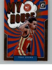 2021-22 Donruss Optic Trae Young 14 My House Atlanta Hawks