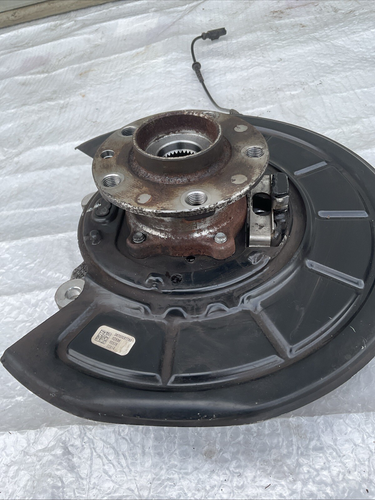 14-17 Maserati QuattroPorte Rear Right Wheel Spindle Knuckle Bearing OEM 19K