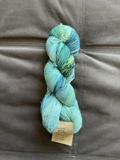 Primrose Yarn Co. Zigzag Sock Yarn In “Mermaid Scales” Colorway DESTASH