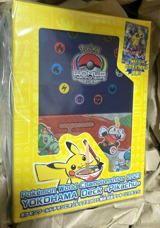 Pokemon Card World Championships 2023 Yokohama Pikachu Pokemon Card World Championships 2023 Yokohama Pikachu