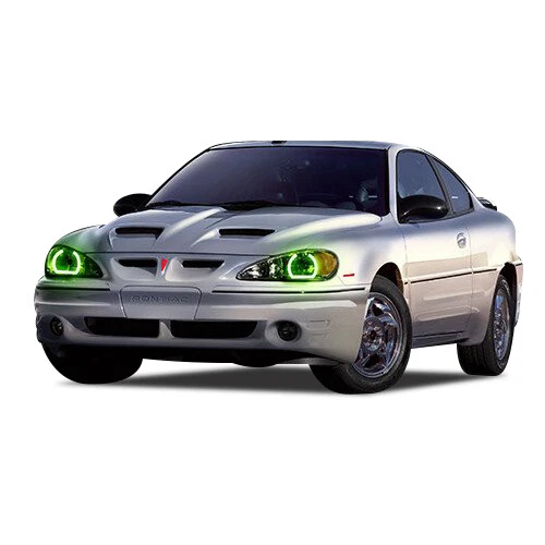 Dream Color Chasing Dynamic LED Halo Kit para 95-05 Pontiac Grand Am Faros Foto 3 de 4