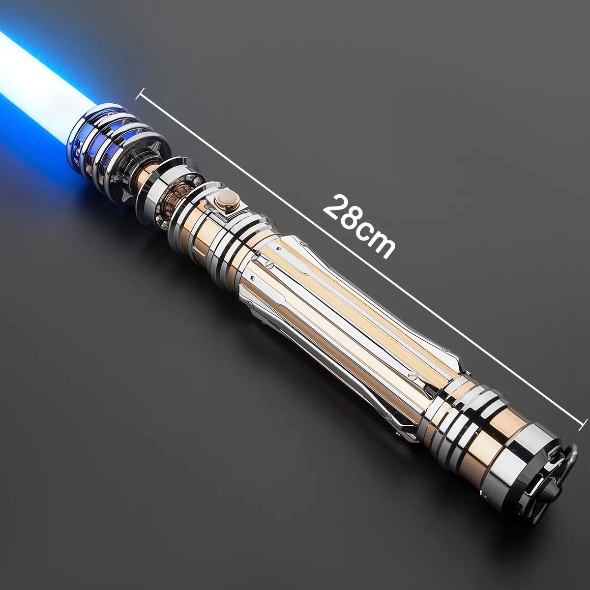 New Princess Leia Star Wars Lightsaber Heavy Dueling Rechargeable Metal  Handle
