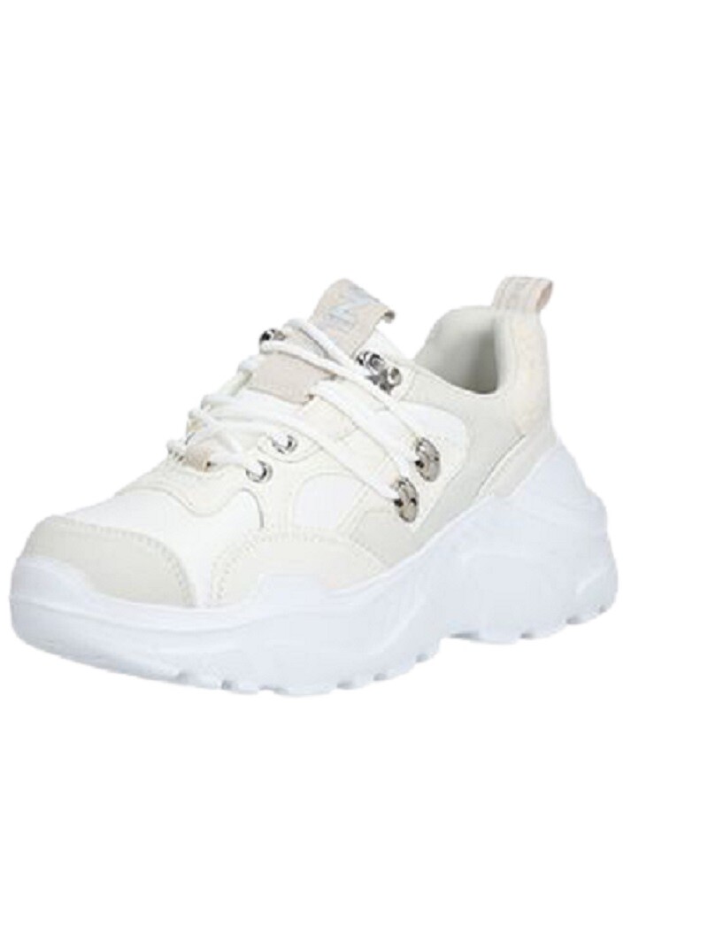 Единственные кроссовки Damen Freizeitschuhe wei бежевого цвета Gr 37 Neu18 10990₽