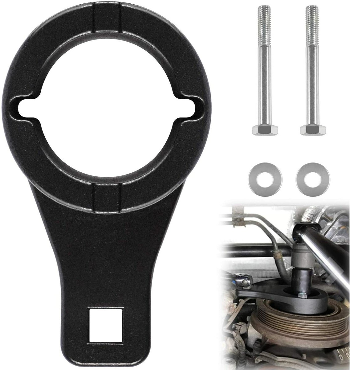 Set De Blocage Poulie Vilebrequin Uxcell – Pour Toyota Et Lexus, Outil De Verrouillage