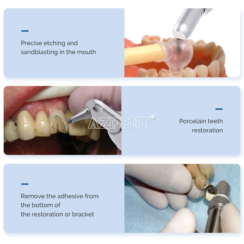 Dental air polishing polisher hygiene prophy handpiece air flow fit for