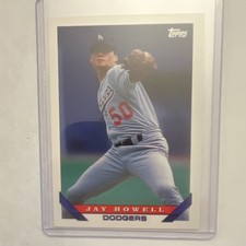 Topps 1993 Jay Howell #311 Dodgers Base Set Baseball Trading Card
