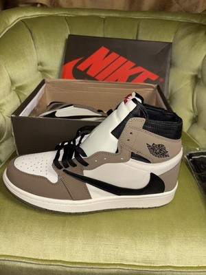 Nike Air Jordan 1 High OG Travis Scott Mocha Men s size 12