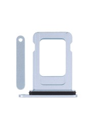 For Apple iPhone 15 / 15 Plus Replacement SIM Card Tray Blue