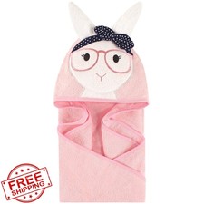 Little Treasure Hooded Towel Hip Bunny One Size