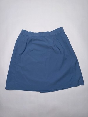 Vintage Archive Prada Spring 1996 Cornflower Blue Wrap Skirt 42