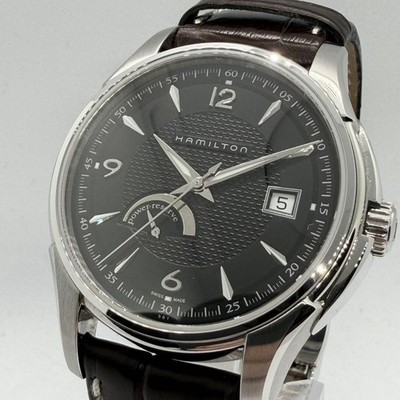 Hamilton Jazzmaster Power Reserve Watch Automatic 50m Steel Box From Japan