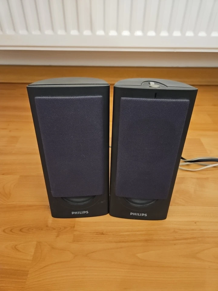Philips Multimedia Speaker System Lautsprecher MMS 222/00C Schwarz