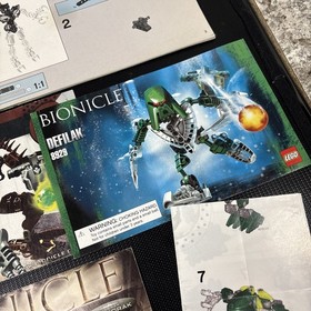 Lot Of 10 LEGO Bionicle Instruction Manuals 8733 8734 8729 8944 8904 8744 8929 +