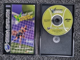 Virtual Open Tennis (Sega Saturn, 1996) complete with manual 