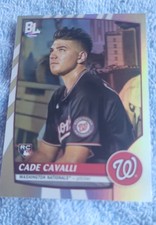 2023 Topps Big League - Uncommon Rainbow Foil Cade Cavalli #208 (RC)