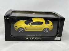 AutoArt 13031 Mazda RX-8 (Lighting Yellow) Lighting Lamps SLOT Car 1:32