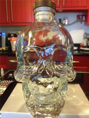 Crystal Glass Skull From Crystal Head Vodka (Empty)