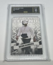 Deion Sanders - 2023 Leaf Prized Legend Coach #04 Gem 10 - Colorado Buffaloes