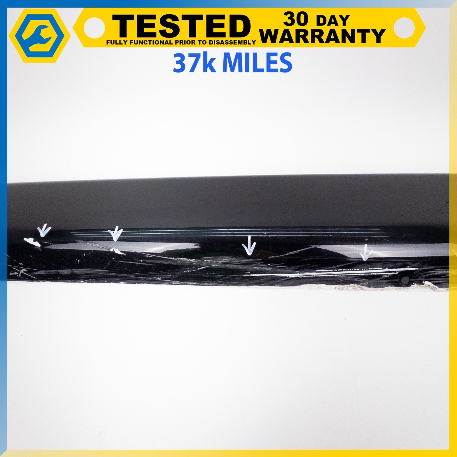 DAMAGED 05-16 ASTON MARTIN DB9 LEFT DRIVER SIDE SKIRT ROCKER PANEL OEM