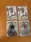 Konnor Griffin 4 Card Prospect Lot - Bowman’s Best Laser /350, 2 Refractors -