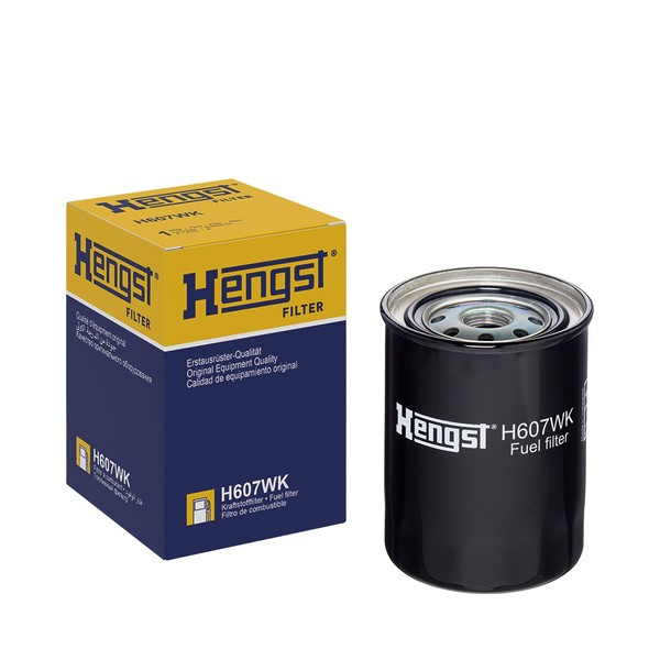 Kraftstofffilter Anschraubbar 116 Mm Hengst Filter FüR Kubota Series-M-image