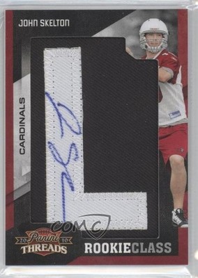 2010 Panini Threads Rookie Class 109/280 John Skelton #182 Rookie Auto RC 0f8