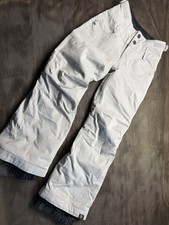 Roxy Girls Size 10 Gray Straight Leg Snow Pant