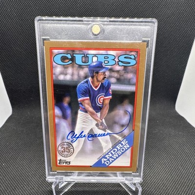 Topps 2023 Andre Dawson Autograph Insert 1988 Baseball Chicago Cubs Card /50