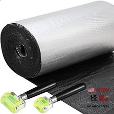 Zhengmy 108 Sqft 196 Mil Car Heat Sound Insulation 107.6 Sqft 20 x 787 Inch