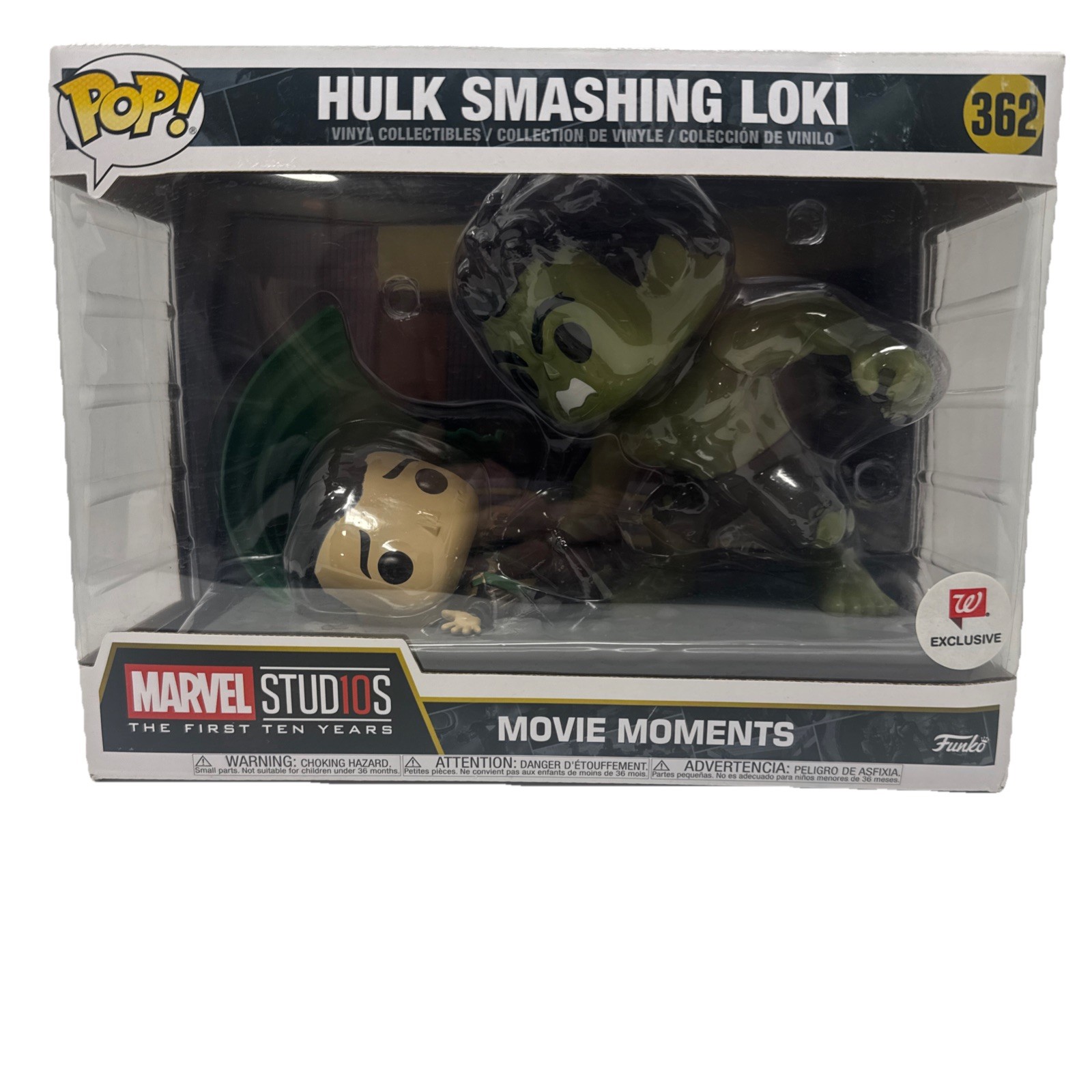 Funko Pop! Moments: Marvel - Hulk Smashing Loki - Walgreens 
