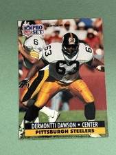 Dermontti Dawson 1991 Pro Set Pittsburgh Steelers #272 CC199