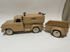 1959 Tonka Sportsmans Truck W/ Topper And Trailer