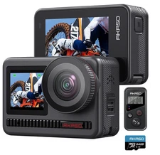 AKASO Brave8 Action Camera 4K60fps 48MP Super Smooth Image Stabilization Wearabl