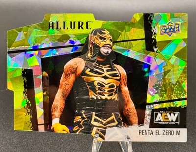 2022 Upper Deck Allure AEW Green Rainbow Parallel #112 PENTA EL ZERO M #'d 96/99