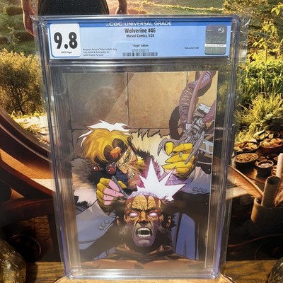 Wolverine #46 CGC 9.8 (2024) - Sabretooth - Yu Virgin Edition 1:100