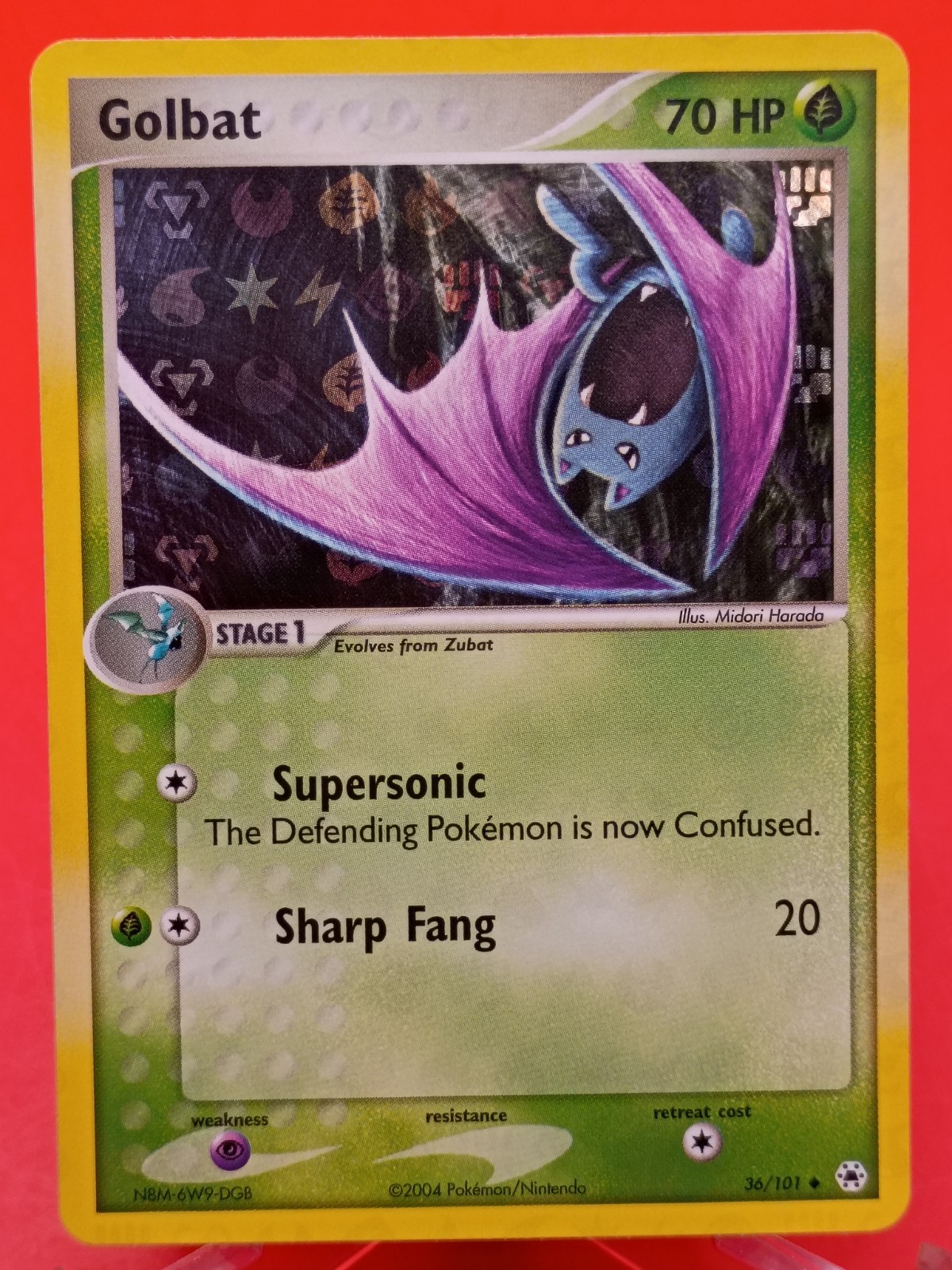 Golbat 36/101 Reverse Holo EX Hidden Legends Near Mint Pokemon TCG