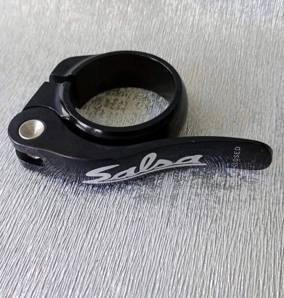 Tija de sillín Salsa abrazadera de asiento de liberación rápida 35 mm/34,9 mm QR Mtb todo terreno ajuste Hope 727 Foto 2 de 4
