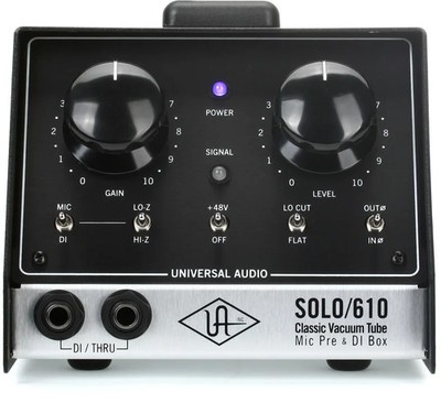 Universal Audio SOLO/610 Tube Desktop Microphone Preamp