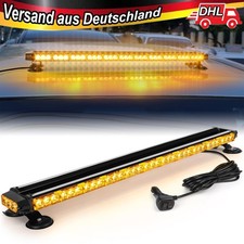 12/24V 78-LED Auto Frontblitzer Blitzlicht Warnleuchte LKW KFZ Strobe Licht Gelb
