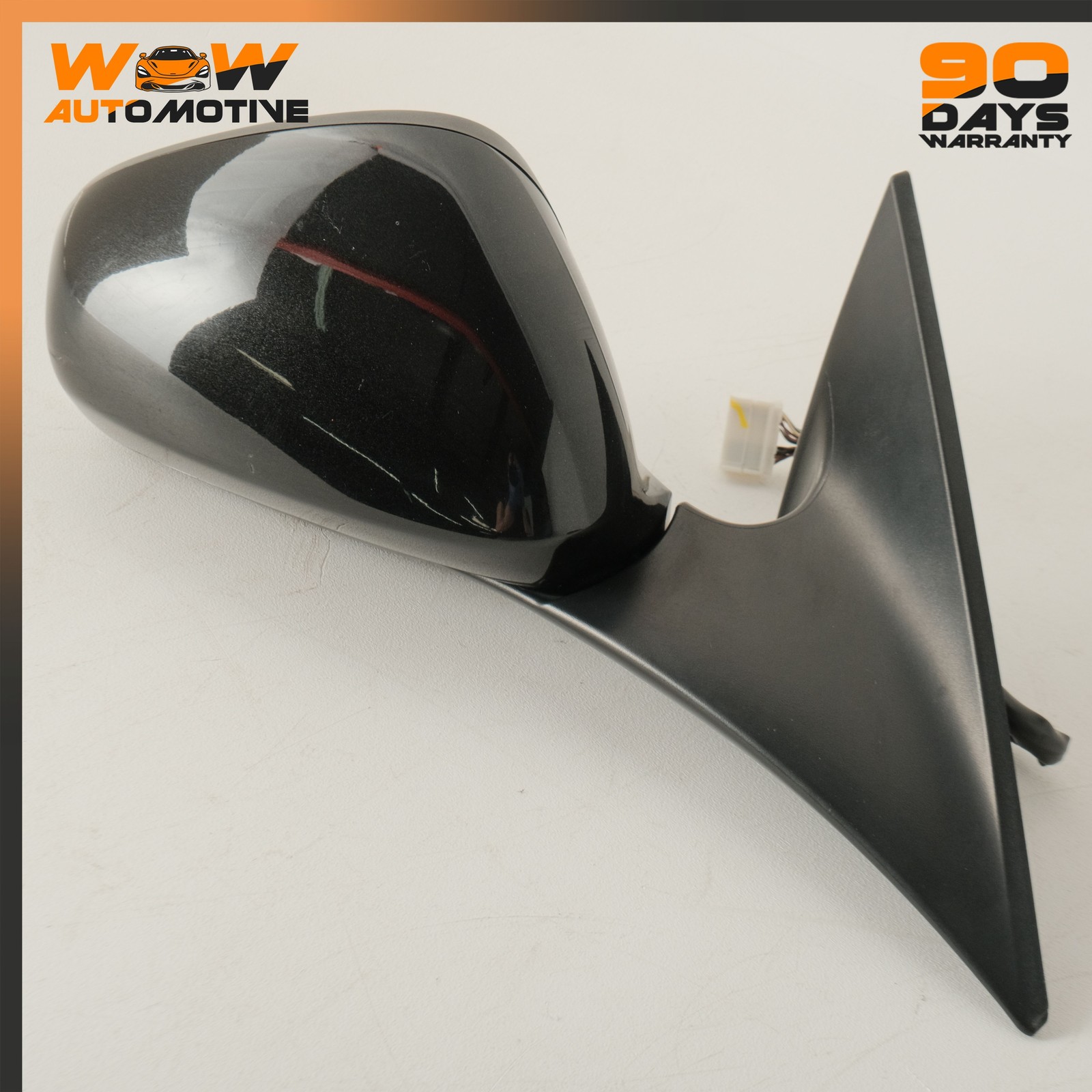 08-19 MASERATI GRANTURISMO S RIGHT REAR VIEW DOOR MIRROR ASSEMBLY BLACK OEM