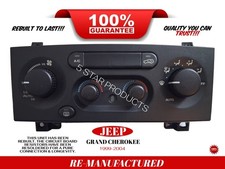 1999-2004 Jeep Grand Cherokee Ac Heater Temperature Climate Control