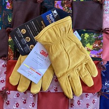 Wells Lamont Cold Weather Hydrahyde Fleece Lined Outdoor Work Gloves Sz. Large