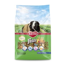 Kaytee Fiesta Guinea Pig Food, Nutritious and 4.5 Pound (Pack of 1), Brown
