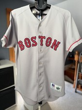 1994 Mo Vaughn Boston Red Sox Russell Athletic Road Authentic Jersey 44