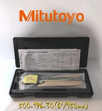Mitutoyo Japan 500-196-30 150mm/6" Absolute Digital Digimatic Vernier Caliper US