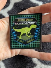 Jurassic World Dinosaur Sticker Vinyl Decal Dino Movie Film Fan Art, Raptor