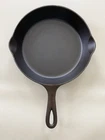 Vintage GRISWOLD Cast Iron SKILLET Frying Pan # 6 SMALL BLOCK LOGO