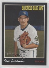 2019 Topps Heritage Minor League Edition Black 19/50 Eric Pardinho #95 0c1q