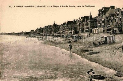 Baule sur Mer La Strand Maree Pouliguen