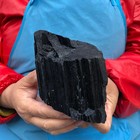 2pcs 5.5LB Natural Black Tourmaline Crystal Rough Mineral Healing Specimen 3391 — photo 5